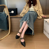 MQTIME  -  Summer Mules Shoes Woman 2025 Leather Point Toe High Heels Party Dance Shoes Slipper Sexy Designer Slides Ladies Sandals