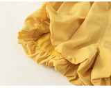 MQTIME  -  Summer Toddler Girl Clothes Korean Cartoon Cute Flowers Doll Collar Short Sleeve Baby Tops+Shorts Kids Boutique Clothing B100