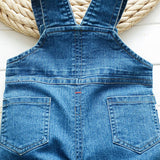 MQTIME  -  Children Kids Baby Boys Denim Pants Infants Girls Overalls Clothing Jumpsuits Jeans for 1-4 Years