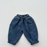  MQTIME  -  Autumn New Children Denim Trousers Fashion Girls Casual Pants Kids Boys Loose Jeans Toddler Harem Pants Baby Clothes