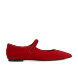 MQTIME  -  Retro Women's Mary Jane Shoe Fashion Pointed Tip Casual Shoes for Woman New French Style Flat Shoes Designer Shoes Zapatos Mujer