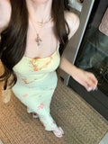 MQTIME  -  Sexy Bodycon Mermaid Dress Summer Fashion Strap Runway Party Robe Women Long Vestidos 2025 New