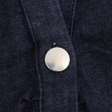 MQTIME  -  Spring Summer New Series Denim Dress Lapel Side Zipper Fashion Wrinkle Waist Slim Elegant Female Vestidos