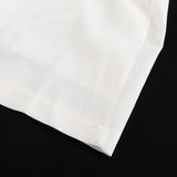 MQTIME  -  Spring and Autumn New Party Dress Skirt Women's High-end V-neck Long Sleeve Temperament High-waisted Slit French Dress