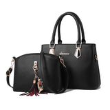 MQTIME  -  2pc/set Women Fashion Casual Totes Luxury Handbags Designer Shoulder Bags for Women Crossbody Composite Bag Bolsos