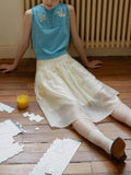 MQTIME  -  spring and summer sweet beautiful women's college style skirt
