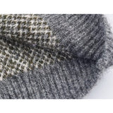  MQTIME  -  Women's Soft Knitted Pullover Women Fashion Long Sleeve Vintage Jacquard Sweater New Casual Loose Knitwear Tops ﻿ ﻿