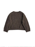 MQTIME  -  Fashion Round Neck Cashmere Long Sleeved Women's Pullover Solid Color Casual Vintage Sweater New Female Commuting Knitwear 2024