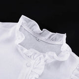 MQTIME  -  Women's White Ruffle 2 Piece Short Outfits Ruffle Crop Top High Waist Shorts Casual Fashion Streetwear Female Sets New