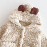 MQTIME  -  New Winter Newborn Baby Boys Girls Thick Coat Infant Baby Girls Boys Thicken Warm Cardigan Coat Children Thick Warm Clothes