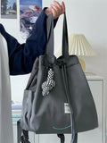 MQTIME  -  New Small Dual-Purpose Bapa Casual Travel Commuting Women's Bag Lightweight College Student Class Commuter Bapa
