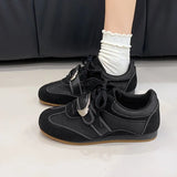  MQTIME  -  Women's Sneaker Flats Sport Shoes Fashion Running Walking Shoes Summer Trend Lace Up Casual Shoes Comfort Mujer De Zapatos