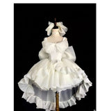 MQTIME  -  Handmade High Quality French Sweet Lolita Princess Mini Birthday Party Wedding Dresses Photography Clothing Coronation Dress