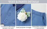 MQTIME  -  Baby Boy Baptism Outfit Infant First Easter Church Christening Suit Set Toddler Formal Wedding Birthday Party Gift Clothes
