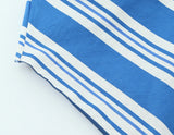 MQTIME  -  European and American style summer new women's clothing style simple sleeveless slim fit linen striped strapless top