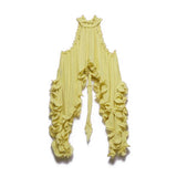 MQTIME  -  Fashion Summer Bohemian Beach Outfit Casual O Neck Sleeveless Top+Skirt Holiday Suit Chiffon Ruffle Irregular Women 2 Piece Set