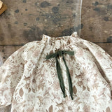 MQTIME  -  Autumn Baby Girls Two Piece Clothes Set Cotton Print Bow Tops Stretch Fragmented Lantern Pants Infant Girl Strappy Pants Outfits