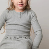 MQTIME  -  Solid Kids Girl Dress Knit Ruffle Skirt Hem Thicken Toddler Girls Warm Dress New Winter Versatile Little Girls Knee Length Dress