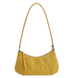 MQTIME  -  Niche Matte Texture Underarm Bag Retro Versatile Dumpling Bag Casual Shoulder Bag