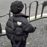  MQTIME  -  Kids Fashion Coats 2-10Y Boys Girls Winter Stand-collar Jackets Toddler Casual Outerwear Children Autumn Fashion Warm Clothes