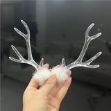 MQTIME  -  Transparent Hair Accessories Christmas Han Chinese Clothing Cute Ball Clip Dragon Girl Headdress