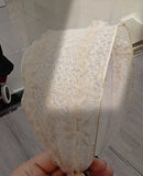 MQTIME  -  Korean Spring and Summer Fresh Wide-edged Polka Dot Headband Women's 2025 New Pressure Hairpin Fashion Headband Hair Accessories