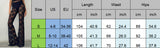 MQTIME  -  Women’s Y2K Vintage Retro Gothic Flare Long Pants Transparent Sheer Lace High Waist Bell-Bottoms Trousers Streetwear