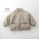  MQTIME  -  Winter New Children Plus Velvet Thick Sweatshirt Boys Girls Cotton Padded Jacket Kids Casual Sweatshirt Baby Fleece Tops