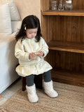  MQTIME  -  Winter New Girls Warm Coat Long Sleeve Solid Children Jacket Princess Cute Baby Girl Fleece Coat Fashion Kids Clothes