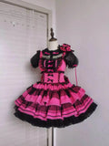 MQTIME  -  Handmade Girls Birthday Lolita Dress Trailing Princess Adult Party Dress Women Wedding High Quality Dress Photography Clothes