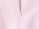MQTIME  -  Summer New Arrivals Women's Wear Pure Color Temperament Sexy Backless Wave-Style Wide-Sleeve Halter Short Dress
