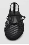 MQTIME  -  Mesh Summer Ballet Flats Shoes Women Buckle Strap Breathable New Flats Shoes Ladies Black Mary Janes Footwear Loafers