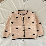  MQTIME  -  New Autumn Toddler Baby Girls Sweater Coat Long Sleeved Solid Color Hooded Infant Baby Girls Knitting Cardigan Coat