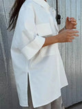 MQTIME  -  Summer New Women's Clothing Solid Color V-neck Slim Single-breasted Waist-cinching Dress Ladylike Short Skirt