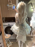 MQTIME  -  Girls Birthday Lolita Tutu Dress Trailing Princess Adult Party Dress Women Wedding High Quality Dress Photography Clothes