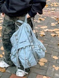 MQTIME  -  Casual Foldable Nylon Bapa Large Capaci Travel Bag ex Lightweight Comfortable oulder Straps Simple  Color De...
