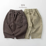 MQTIME  -  Spring New Children Casual Pants Boys Girls Vintage Harem Pants Baby Loose Trousers Solid Toddler Pants Kids Clothes