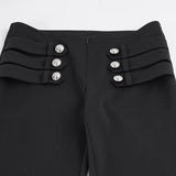  MQTIME  -  Streetwear Baroque Style Low Waist Y2k Fashion Casual Long Pants
