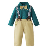 MQTIME  -  Birthday Boutique Set for 1 2 3 4 5 6 Kid Autumn Clothes Polka Dot Print Long Sleeve Shirt + Solid Pant Baby Cotton Suit Toddler