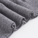 MQTIME  -  Autumn /Winter Lazy Style Contrasting Stars Slanted Shoulder Loose Sweater Spicy Girl T-shirt Off Shoulder Long Sleeved Warm Top
