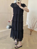 MQTIME  -  Women's Summer New French High-end Style Long Skirt Loose Slim Skirt