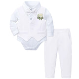MQTIME  -  Baby Boy Baptism Outfit Infant First Easter Church Christening Suit Set Toddler Formal Wedding Birthday Party Gift Clothes