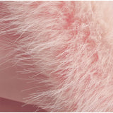 MQTIME  -  Faux Fur Short Coats Women Casual Solid Long Sleeved Fluffy Fox Fur Jacket Female Autumn Winter Fashion High Street Outwear