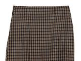  MQTIME  -  Elegant Plaid Long Skirts For Women Fashion Ruched New High Waist Midi Skirt High Street Casual Chic Party Skirts Mujer ﻿ ﻿