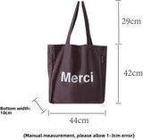 MQTIME  -  Large Capaci Canvas oulder Bag Women's Tote Handbag Eco-friendly op Bag Artistic Sle Casual Soft Bapa