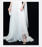 MQTIME  -  New Dress Wedding Shoes with One Word Water Diamond Fine Heel Roman Women's Sandals