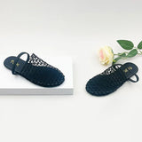 MQTIME  -  Summer New Fashion Mesh Slippers Comfortable Hollow Out Sandals Beach Slides