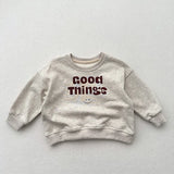  MQTIME  -  Autumn New Children Long Sleeve Sweatshirt Fashion Cartoon Print Boys Loose Pullover Girls Cotton Casual Tops Kids Clothes