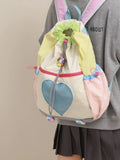 MQTIME  -  Large Capaci Women's Hiking Travel Bapa Lightweight Dual oulder Bag Outdoor Sports Color Blo Design Youth...