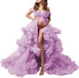 MQTIME  -  Maternity Dresses Photoshoot Pregnancy  vestidos para embarazadas baby shower